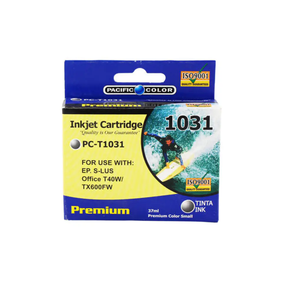 Cartucho  Alternativo Pacific Color Pc-T1031 Black 1