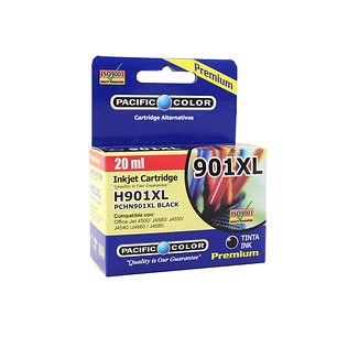 Cartucho Alternativo Pacific Color H901 Bk