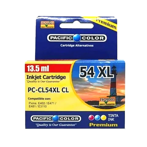 Cartucho Alternativo Pacific Color Cl-54Xl Cl