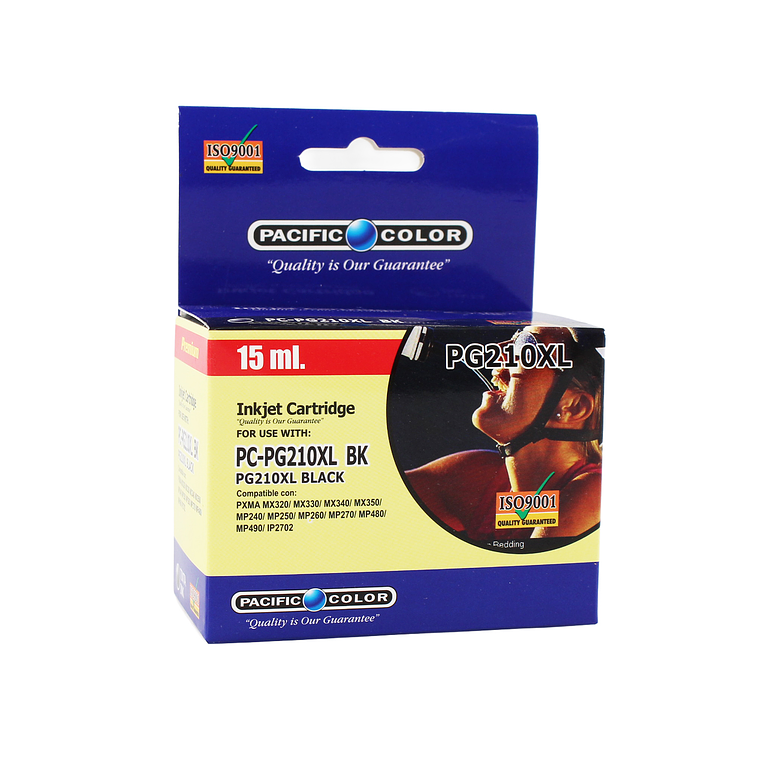 Cartucho Alternativo Pacific Color PG-210Xl Bk 1