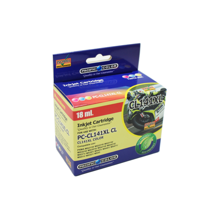 Cartucho  Alternativo Pacific Color CL-141 COLOR 3
