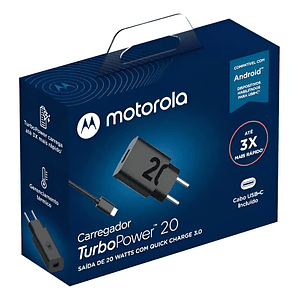 cargador 30w tipo c 1mt skm209-c turbo power motorola