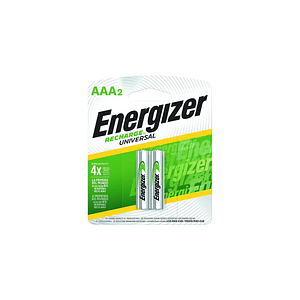 Pack Pilas Recargables Aaa 2 Energizer 700 Mah