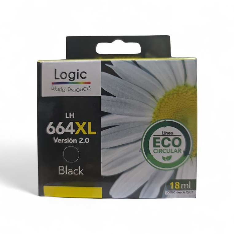 Tinta Alternativa H664 Bk Xl Logic 3