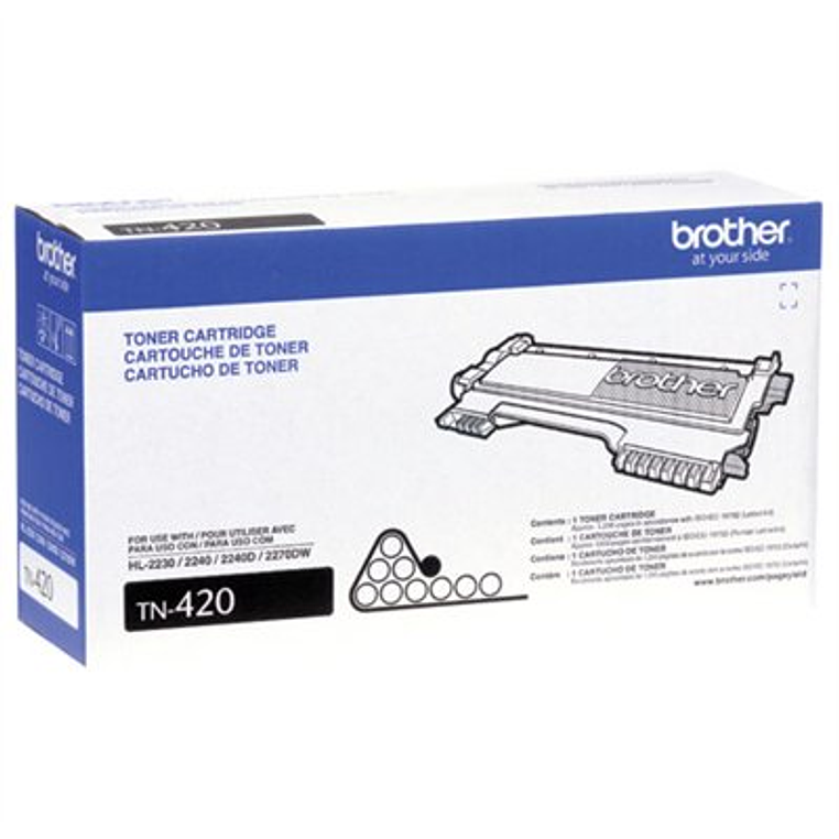 Tóner Orig. Brother TN-420 BAD BOX 1