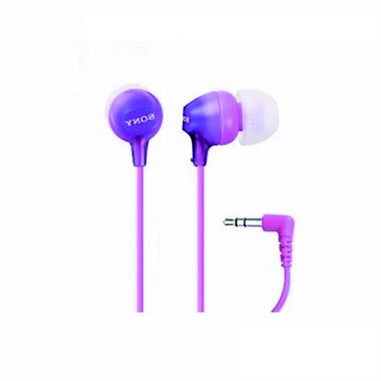 Audífonos Sony Alámbricos MDR-EX15LP  VIOLETA 2