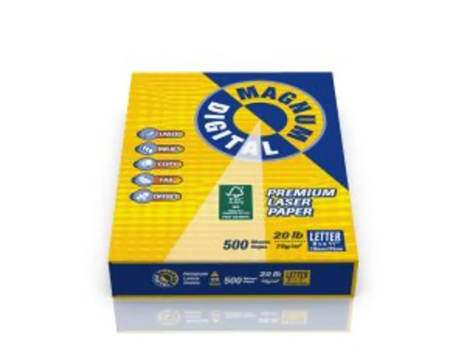 Resma De Papel Tamaño Carta 500 Hojas Magnum 1