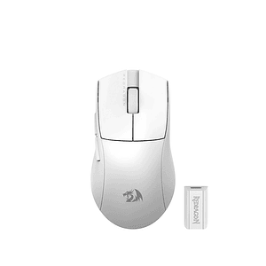 Mouse inalámbrico Redragon King PRO 1K M916, Color Blanco