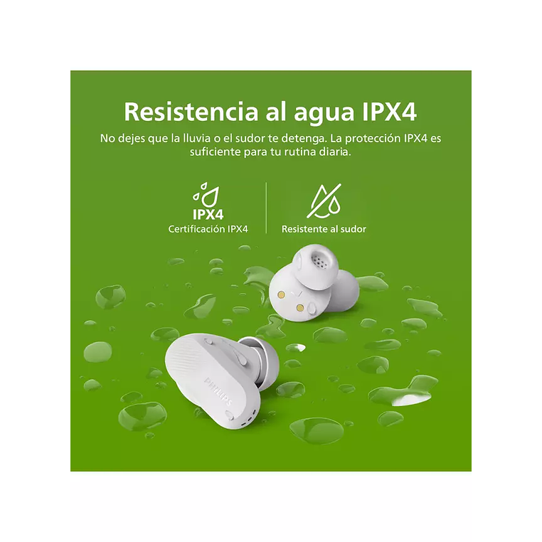 AUDIFONO BLUETOOTH TAT3509WT/00 BLANCO PHILIPS 2
