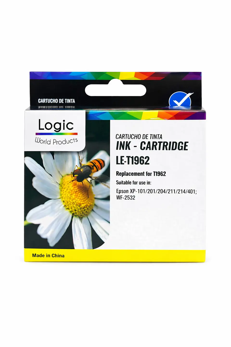 Cartucho Alternativo Pc-T195/196/197 Cyan Logic 1