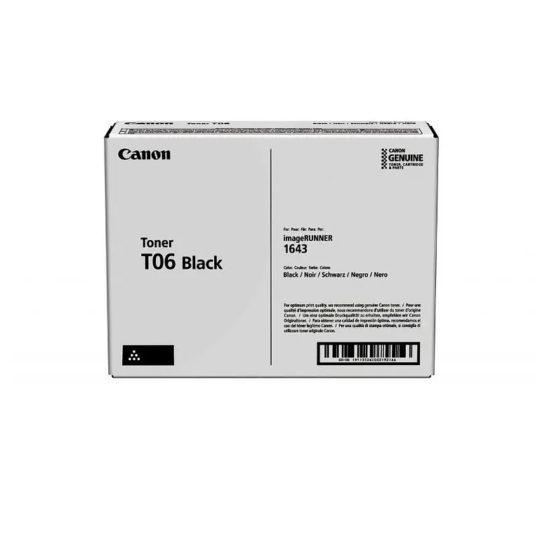  TONER ORIGINAL T06 BK CANON 1