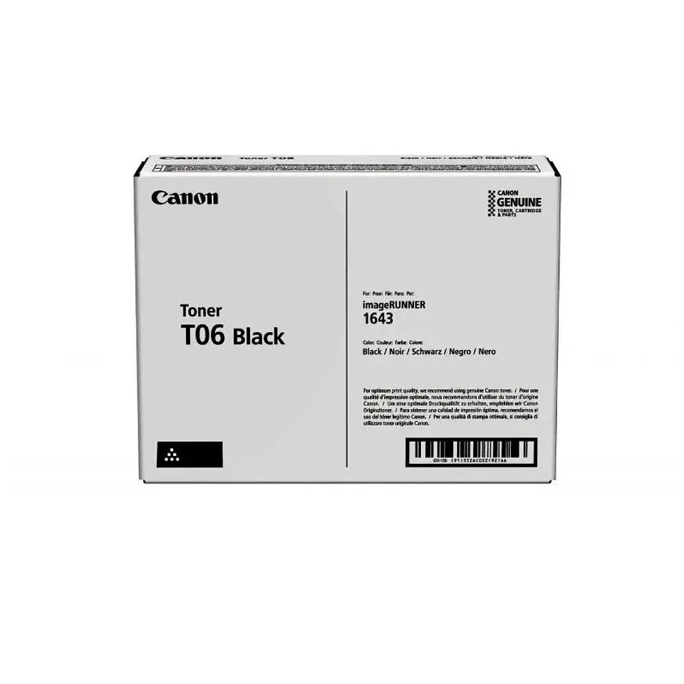 Tóner Original T06 BK CANON 1