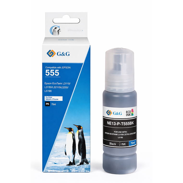 Tinta  Alternativa Ecotank T555 Pbk G&G 1