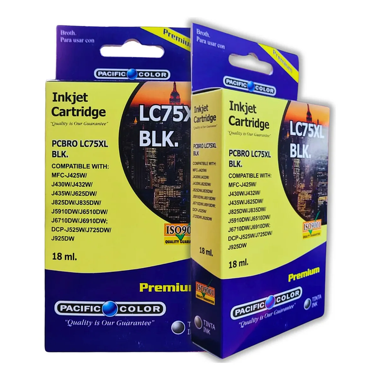 Tinta Alternativa Pacific Color Lc75 Xl Bk 3