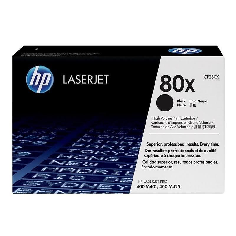 Tóner Original HP 80X (CF280X)  1