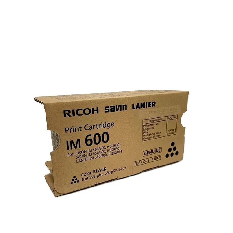 Tóner Ricoh IM 600 Original 2