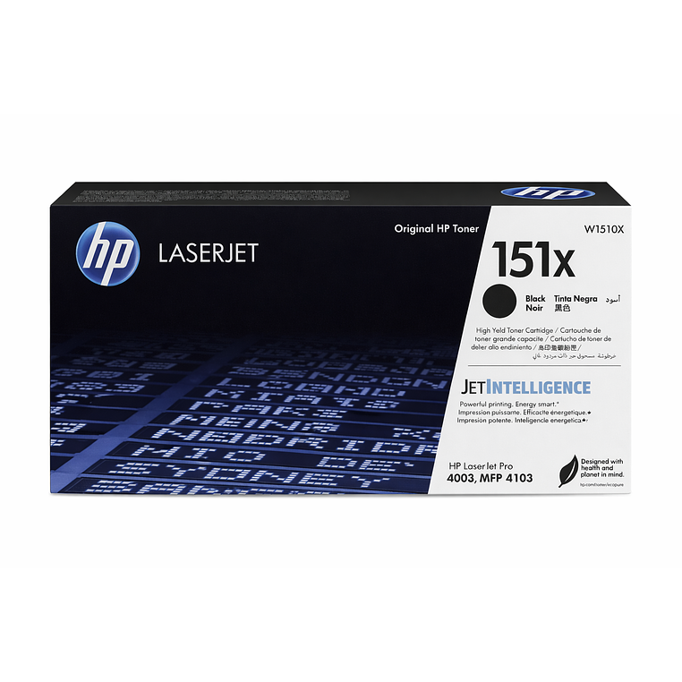 Tóner Original HP 151X (W1510X) Black 1