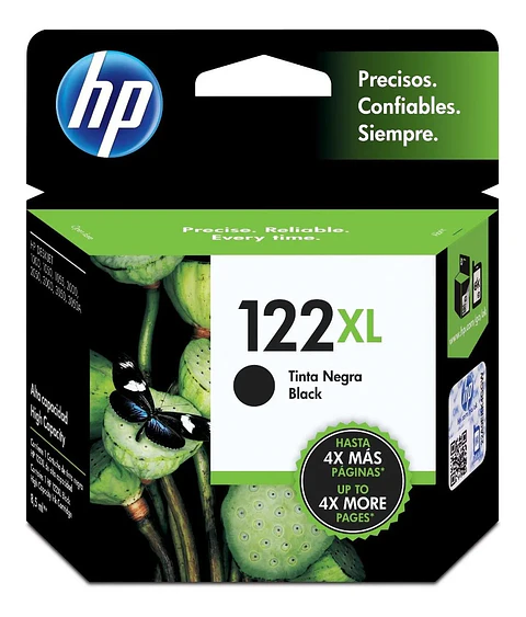Tinta Original Hp 122Xl BK (Ch563Hl) 