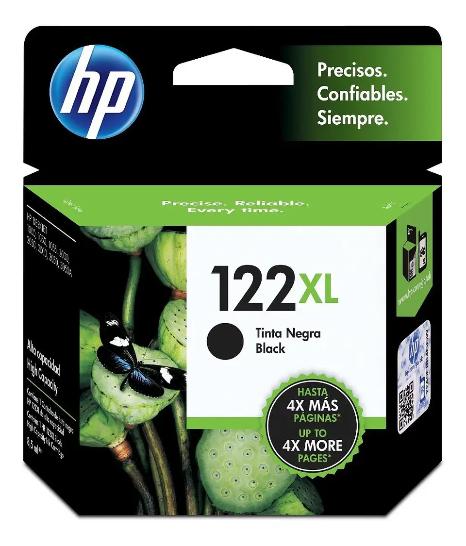 Tinta Original Hp 122Xl BK (Ch563Hl)  1