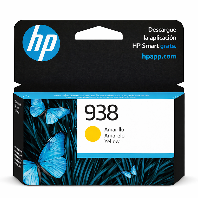 Cartucho De Tinta HP 938 Yellow Original (4S6X7PL) 2