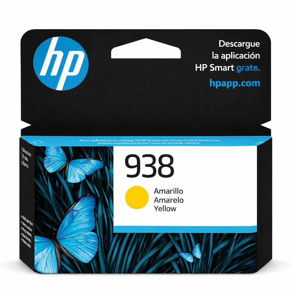 Cartucho De Tinta HP 938 Y Original (4S6X7PL) 2