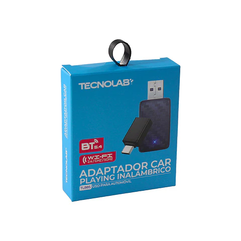 TECNOLAB CARPLAY ADAPTADOR INALAMBRICO IPHONE/ANDROID