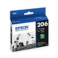 Cartucho Original De Tinta Negro Epson T206 (T206120-Al) - Miniatura 2