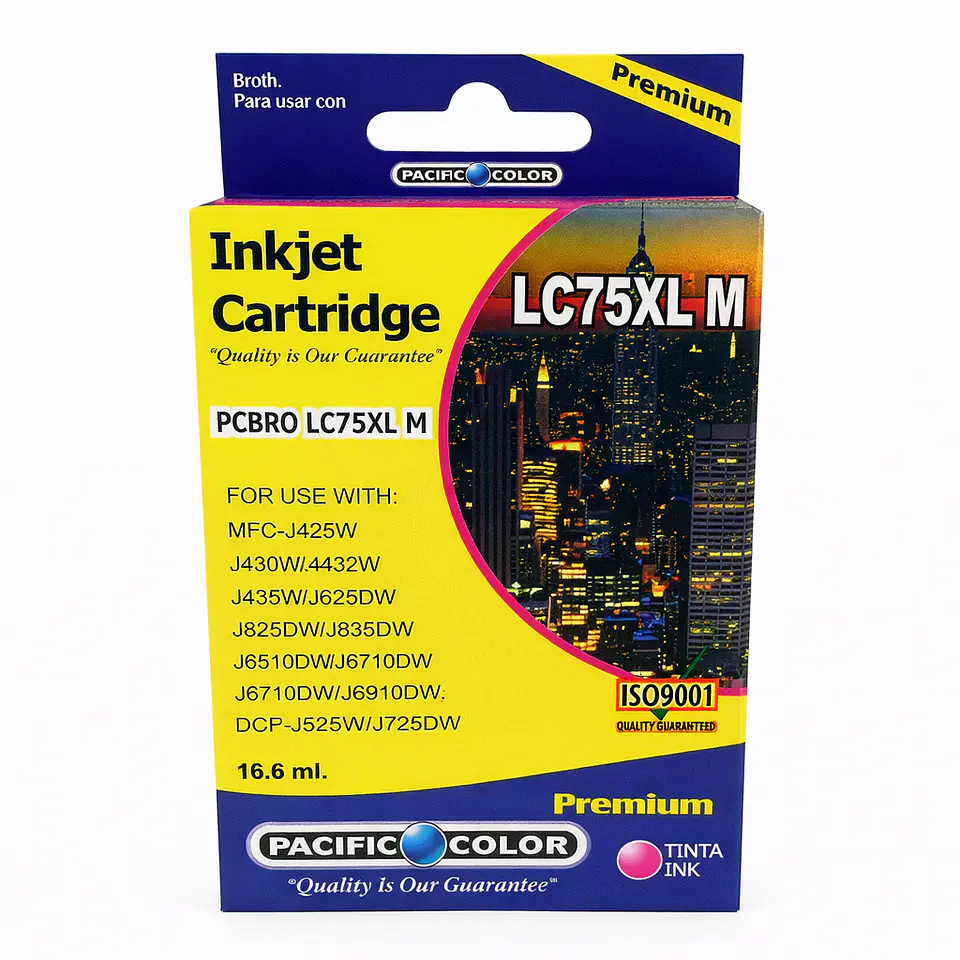Tinta Alternativa Pacific Color Lc75 Xl M 1