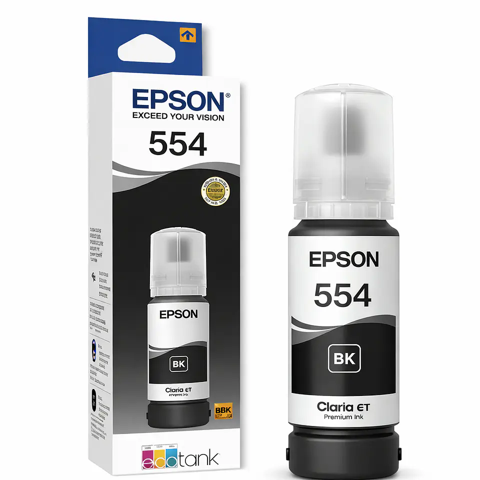 Tinta Original Epson T554 BK (C13T06X12A) 1