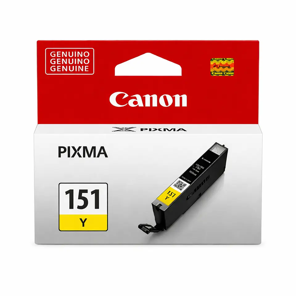 Cartucho Original Canon Cli-151 Y 1