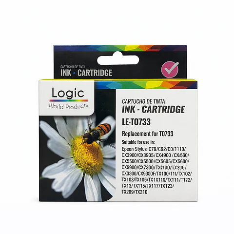 Cartucho  Alternativo Pc-T0733N M LOGIC