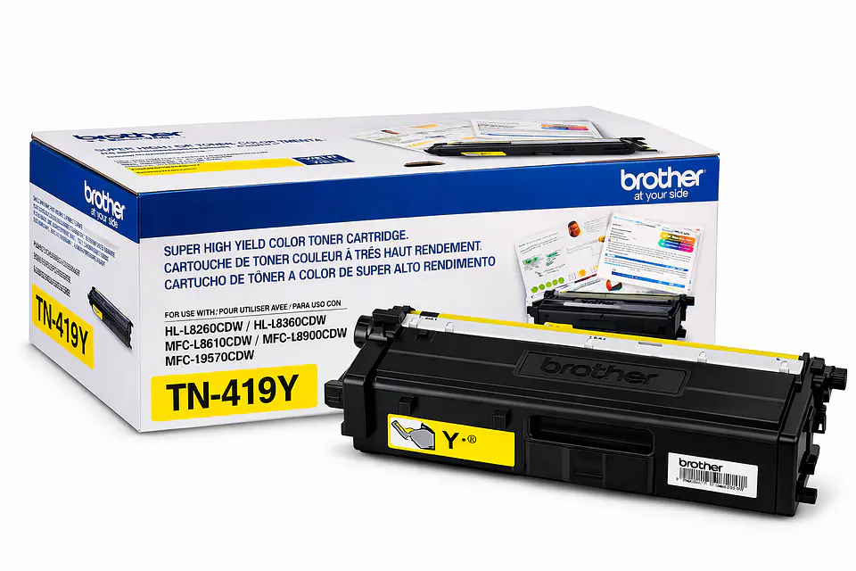 Tóner Brother Original TN-419 Y 2