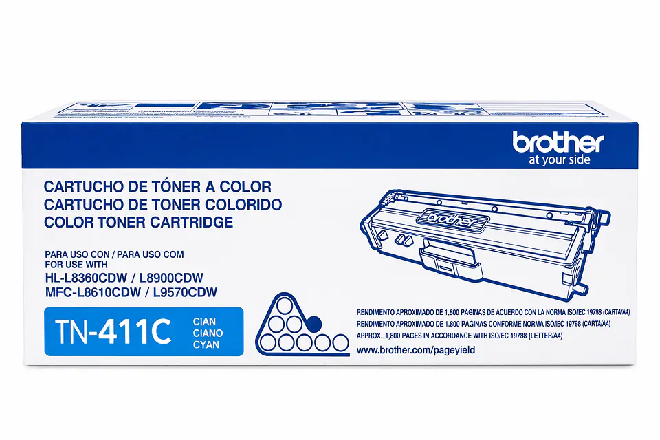 Tóner Brother TN-411 C Original 1