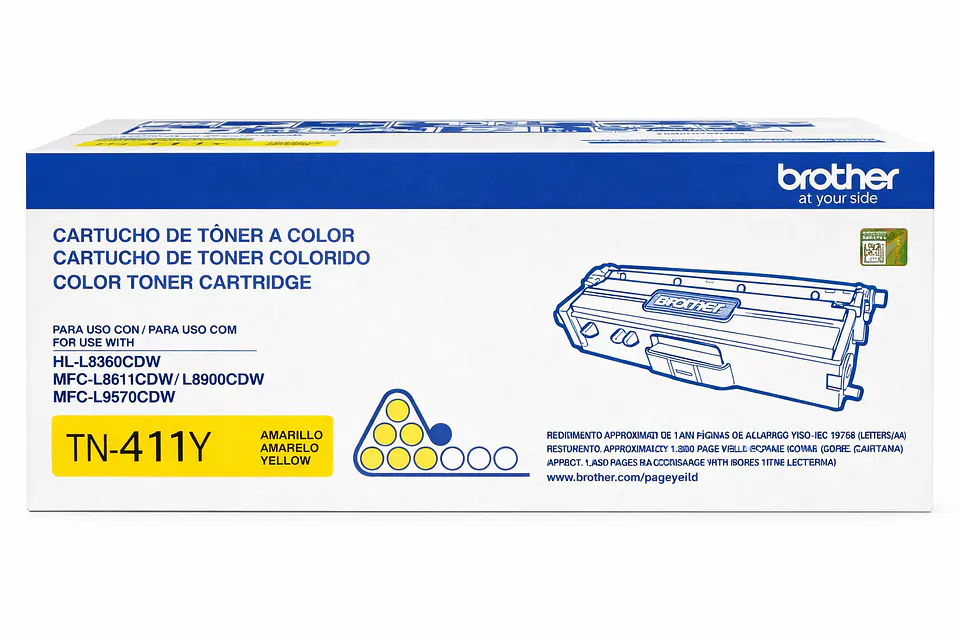 Tóner Brother Tn-411 Y Original (TN411Y) 1
