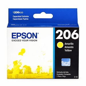 Cartucho Original De Tinta Yellow Epson T206 ( T206420-Al)