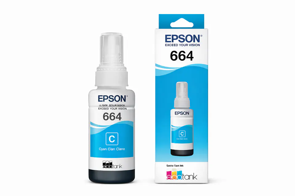 Tinta Original Epson T664 C (C13T66422A) 1