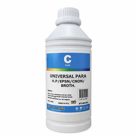 Botella Tinta Alternativa De Litro Pacific Color (C)