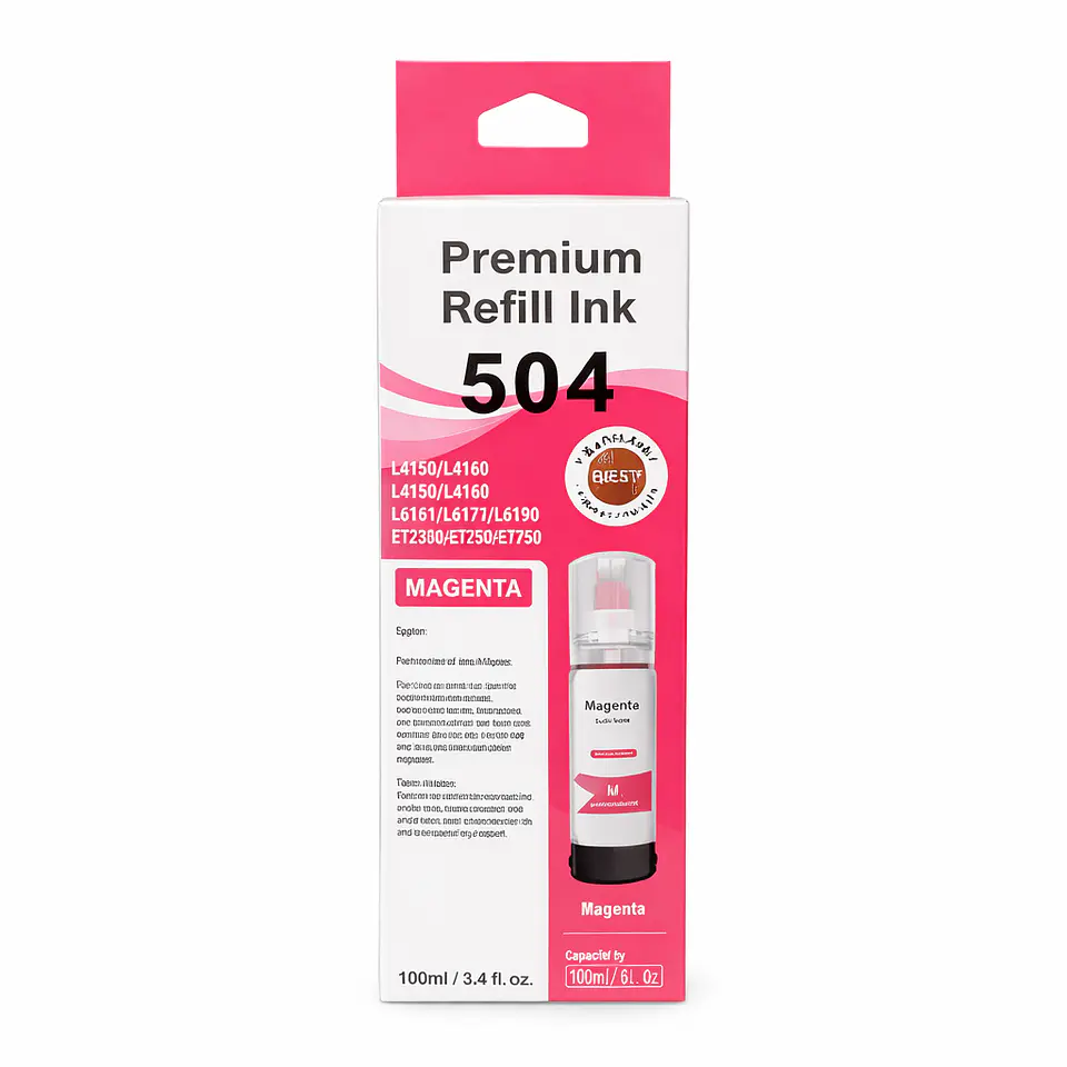 Tinta Alternativa Epson T504 Magenta 1