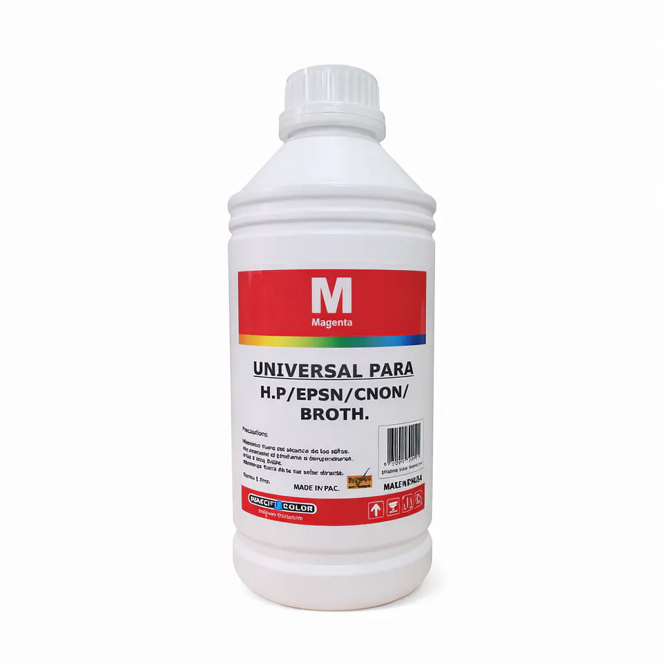 Botella Tinta Alternativa De Litro Pacific Color (M) 1