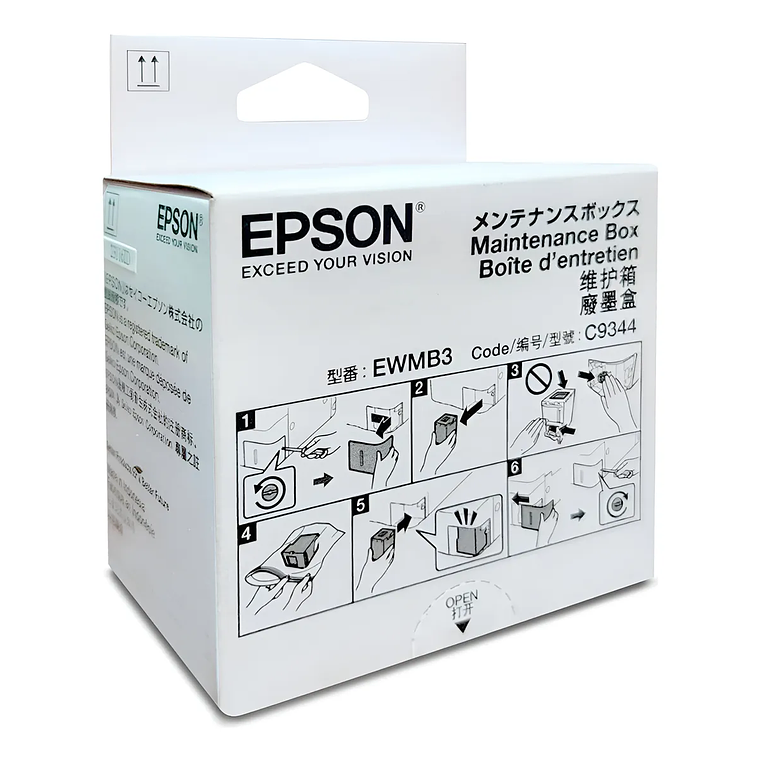 Cartucho De Mantenimiento Epson C9344 Ewmb3 2