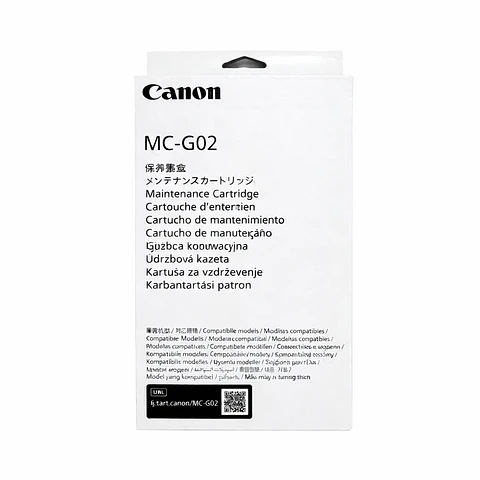 Cartucho De Mantenimiento Mc-G02 Canon