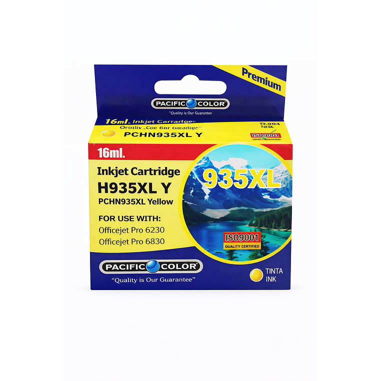 Tinta Alternativa Pacific Color H935Xl Y 1