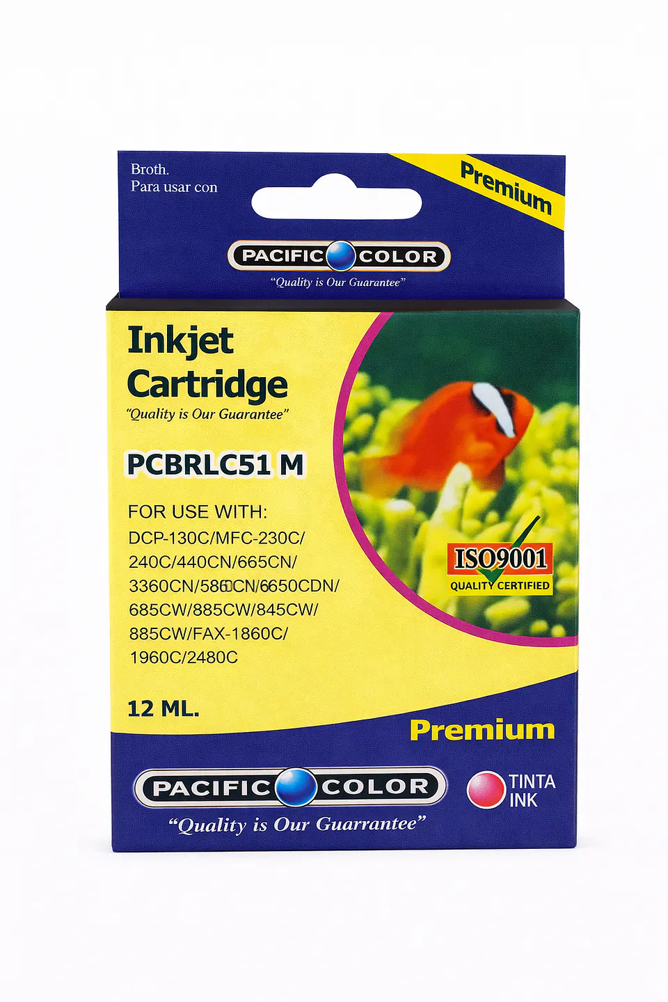 Tinta Alternativa Pacific Color Lc51 M 1