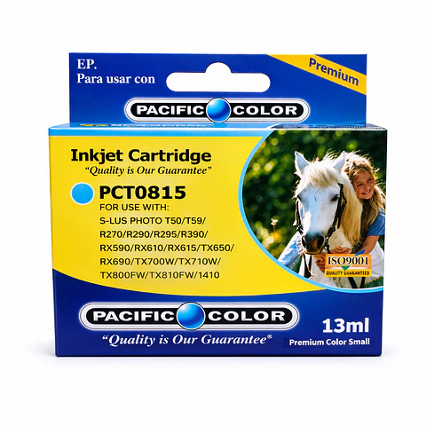 Cartucho Alternativo Pacific Color 81 Pc-T0815 Cyan Light