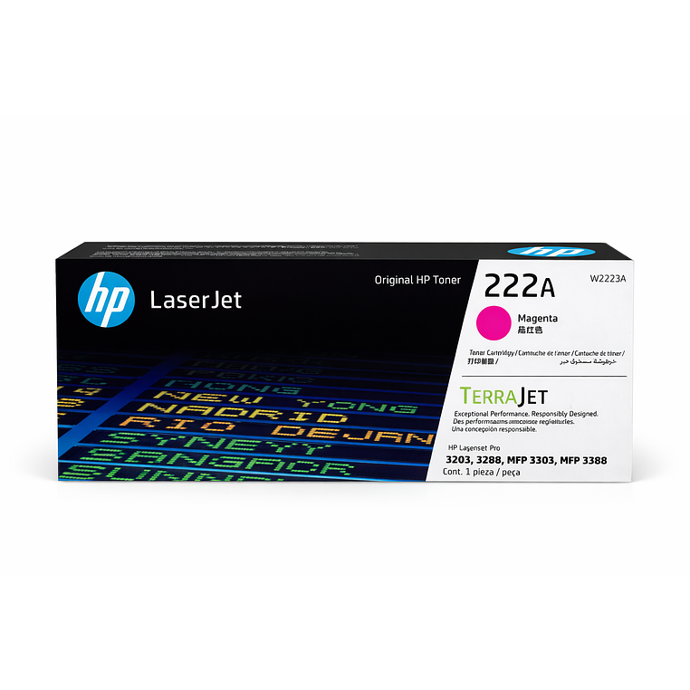 Tóner Original HP 222A MAGENTA (W2223A) 1