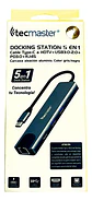 Hub Adaptador 5 En 1 Tecmaster Tm-100541 Usb-c Hdmi Rj45 Pd - Miniatura 4