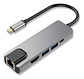 Hub Adaptador 5 En 1 Tecmaster Tm-100541 Usb-c Hdmi Rj45 Pd - Miniatura 6