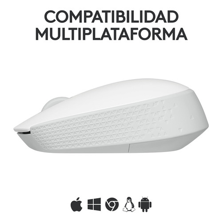 Mouse Inalambrico Logitech M170 Blanco 4