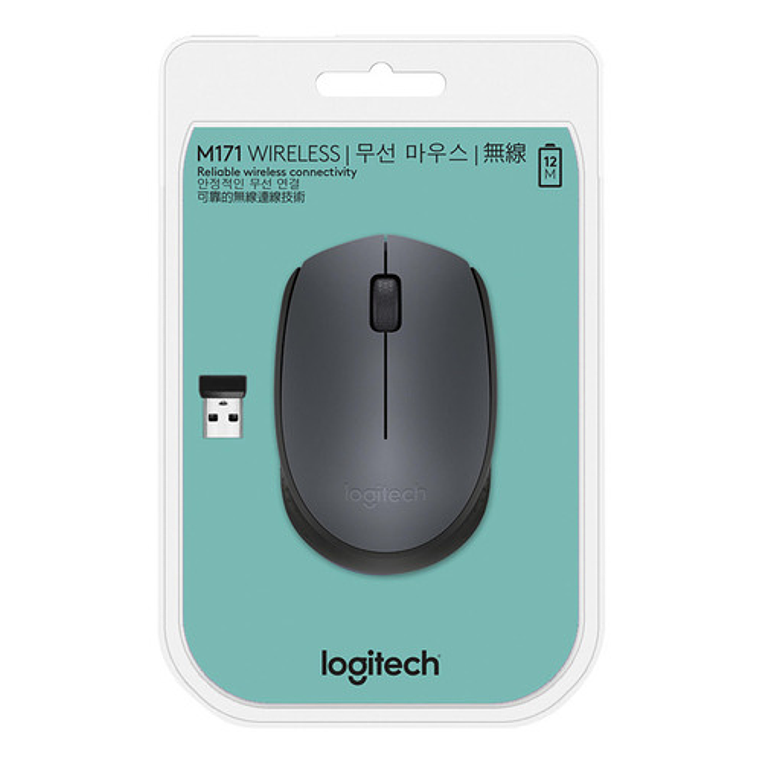 Mouse Inalambrico Logitech M170 Negro 4