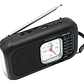 Radio Solar De Emergencia Bt-am/fm/sw Philco Icx66 Negro Negro - Miniatura 1